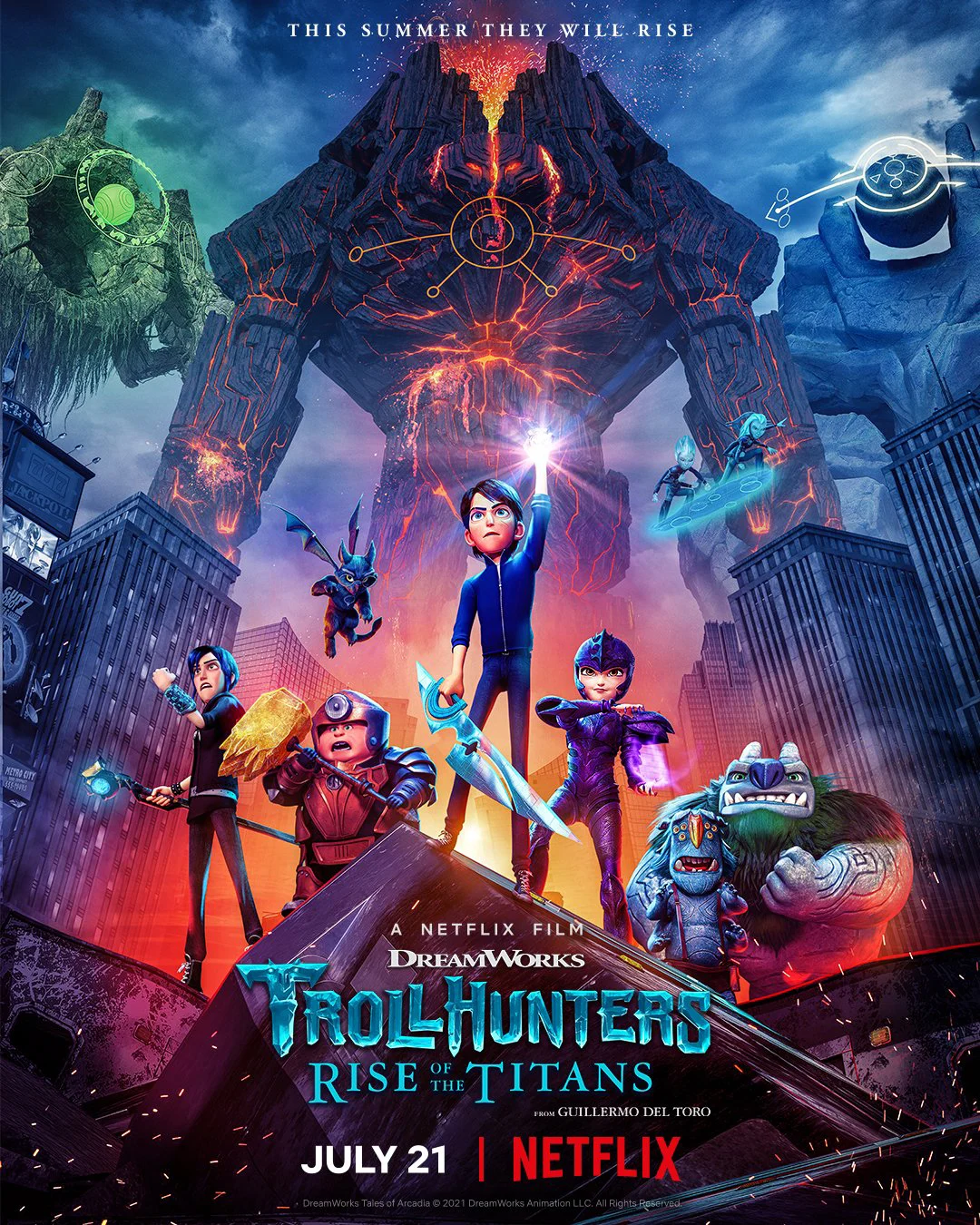 Thợ săn yêu tinh: Titan trỗi dậy Trollhunters: Rise of the Titans